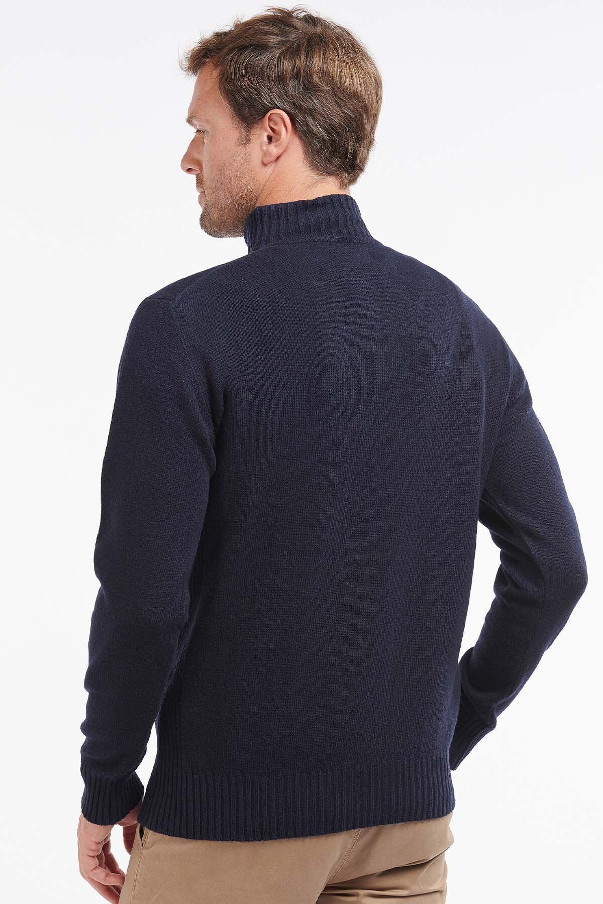 L/Wool Half Zip