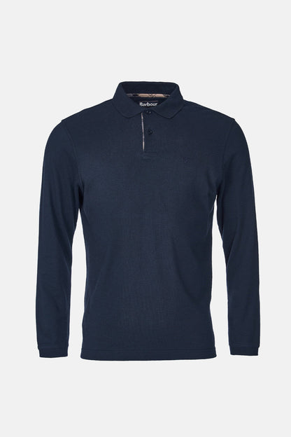 Essential Long-Sleeve Polo Shirt