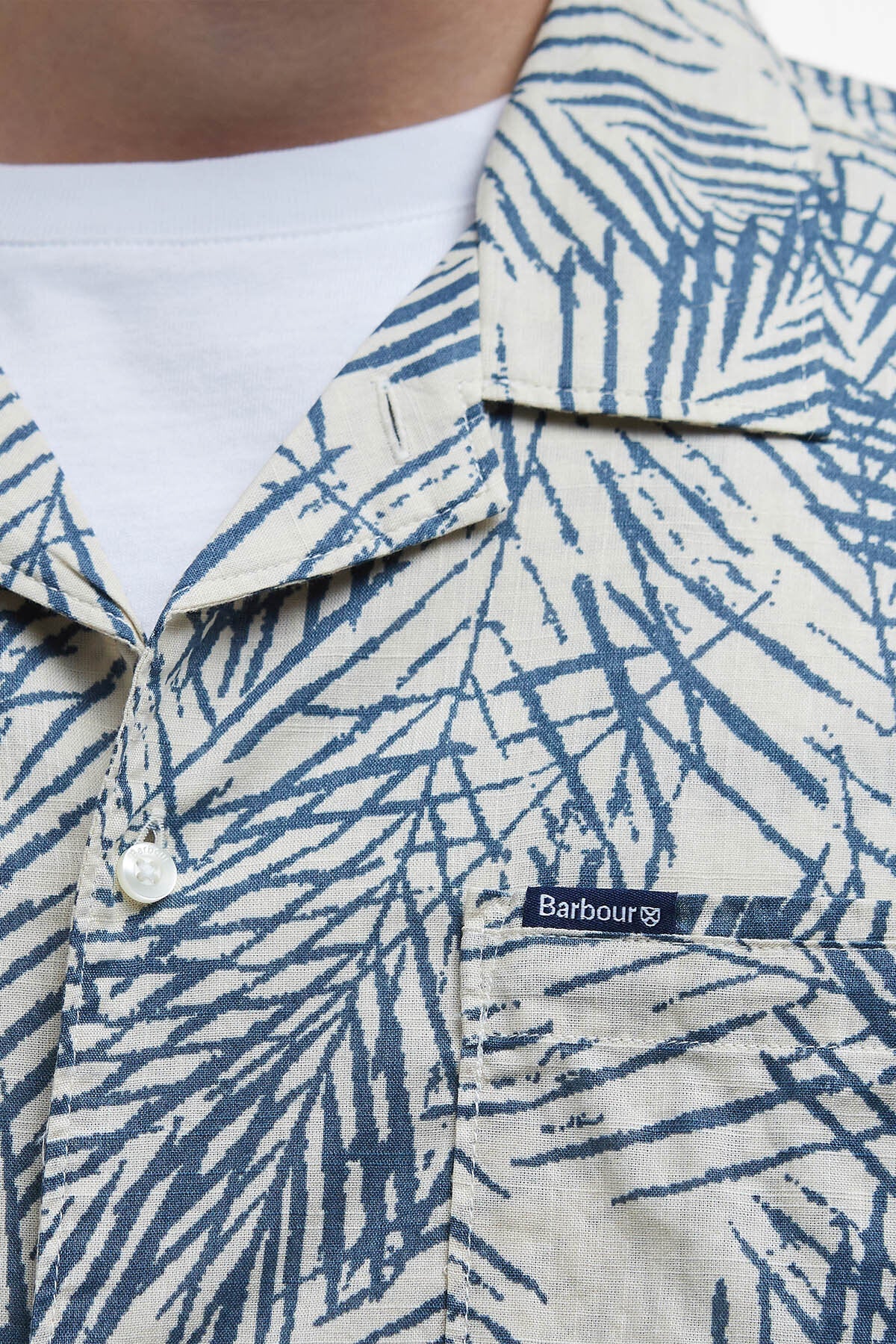 Falmouth Printed Regular Short-Sleeved Shirt